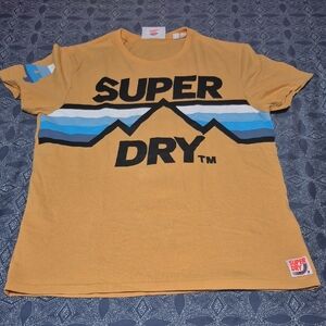 Superdry Men's Mustard Graphic Tee